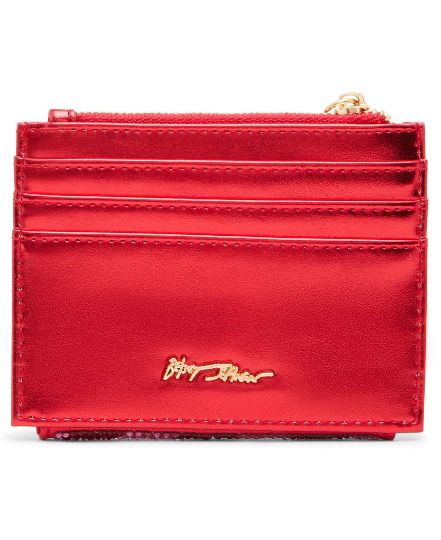 Женский кошелёк Betsey Johnson Nutcracker Wallet, цвет: Розовый полосатый — фото 2
