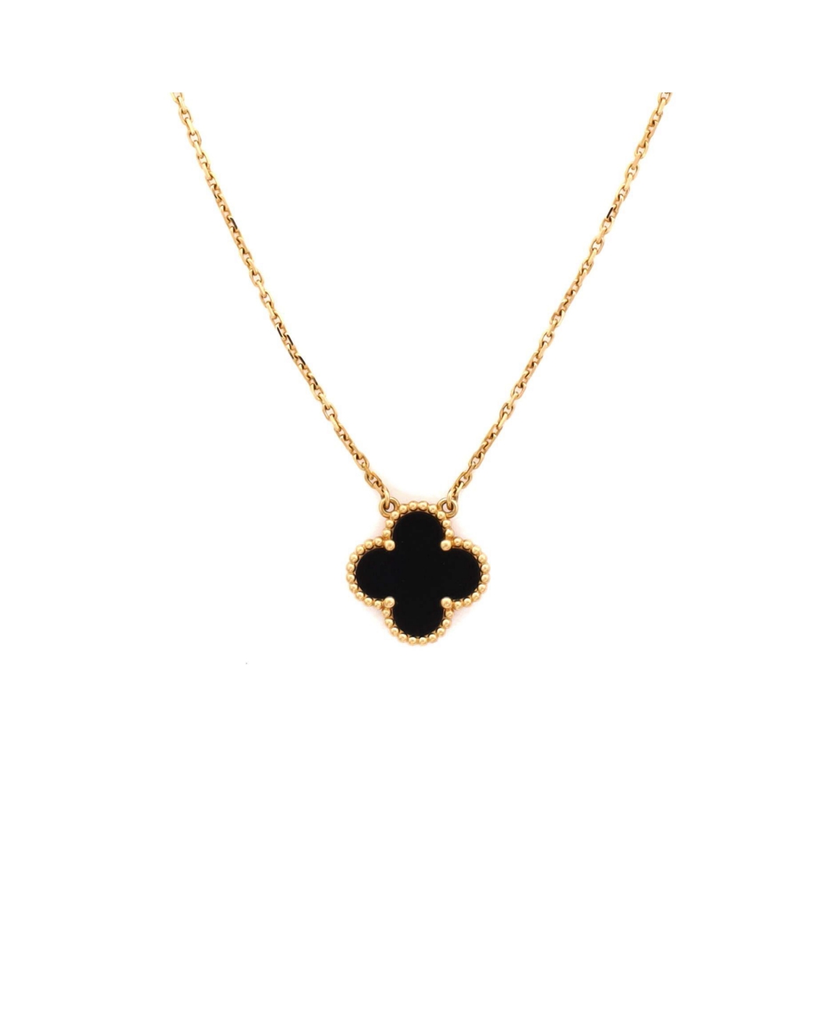Pre-Owned Van Cleef and Arpels Vintage Alhambra Pendant Necklace - 18k yellow gold