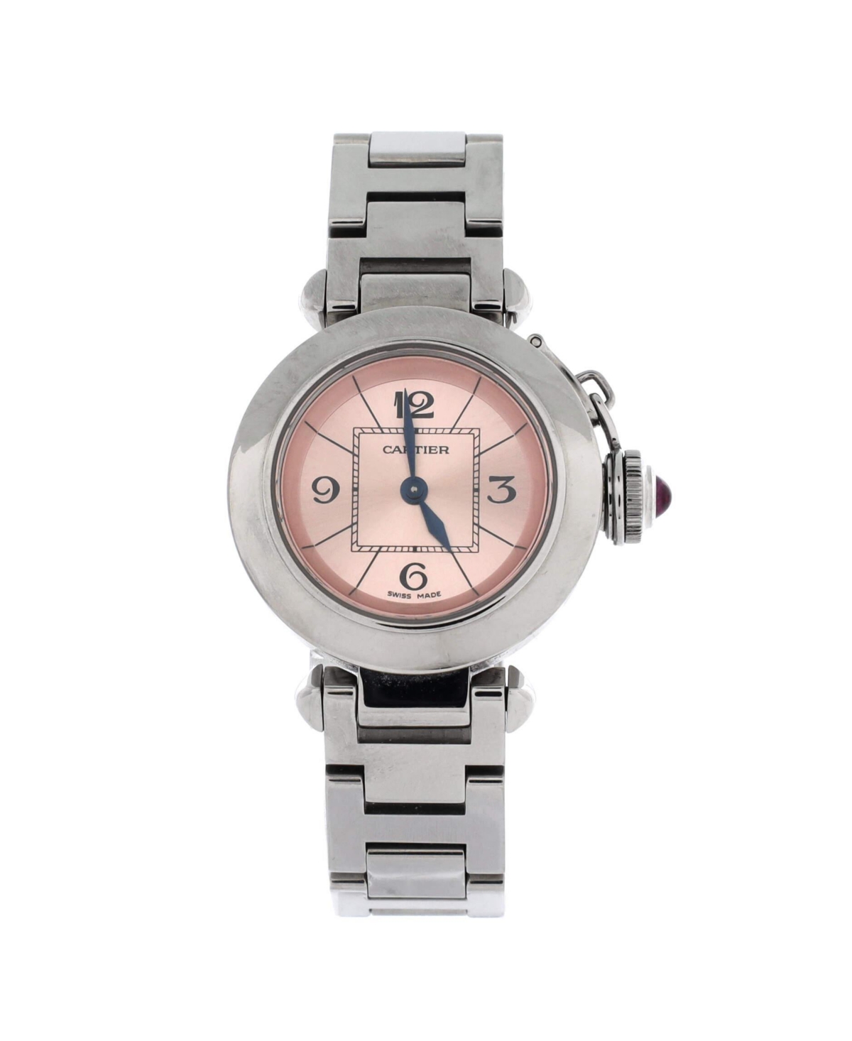 Pre-Owned Cartier Pasha de Cartier Quartz Watch in Stainless Steel 27mm