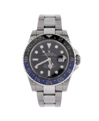 Oyster Perpetual Date GMT-Master II Batman Automatic Watch in Stainless Steel and Cerachrom 40mm