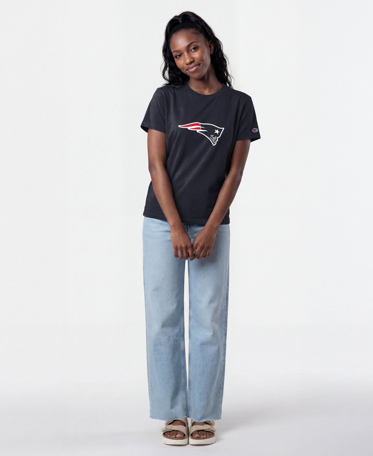 Женская футболка Champion New England Patriots Logo — фото 3