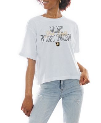Women's Army Black Knights Boxy-Fit Cropped T-Shirt