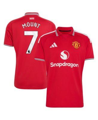 Men's Mason Mount Red Manchester United 2026/27 Home Replica Jersey