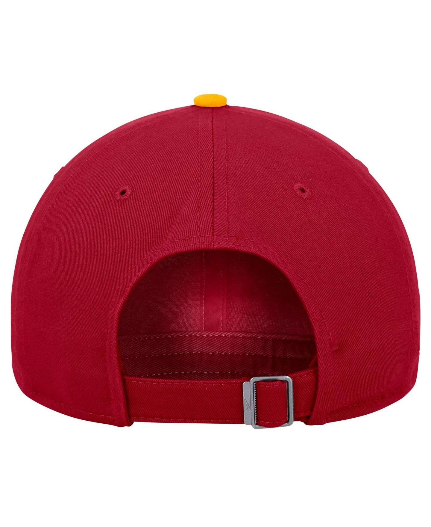 Мужская кепка Nike Cardinal Iowa State Cyclones Color Block Club Adjustable Hat — фото 2