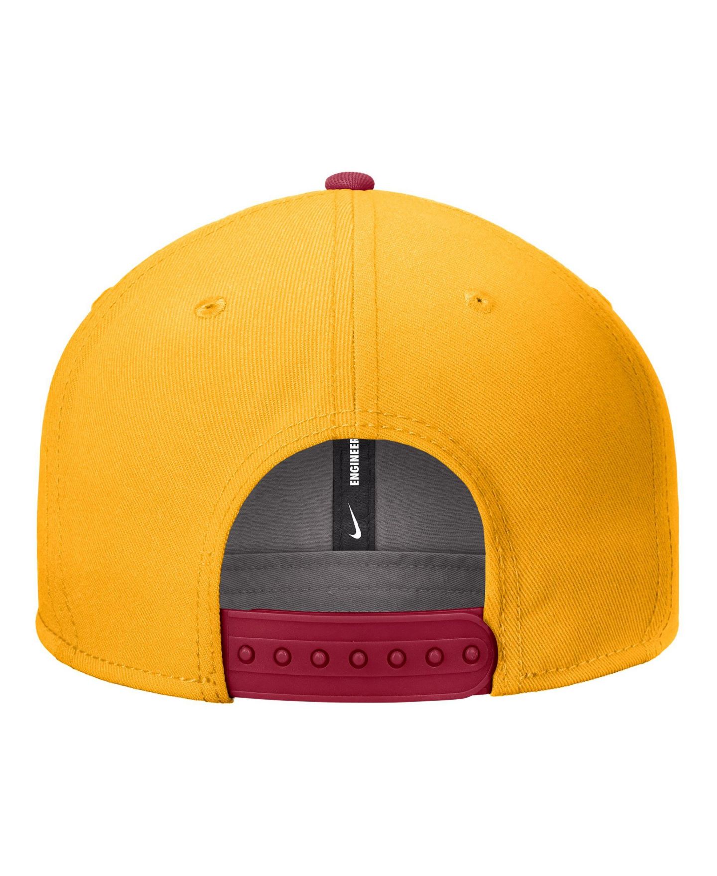 Мужская кепка Nike Gold Iowa State Cyclones Vintage Script Pro Dri-FIT Snapback Hat — фото 2
