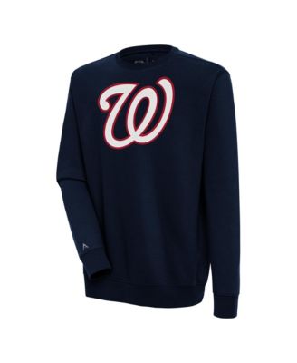 Men's Navy Washington Nationals Victory Pullover Sweatshirt