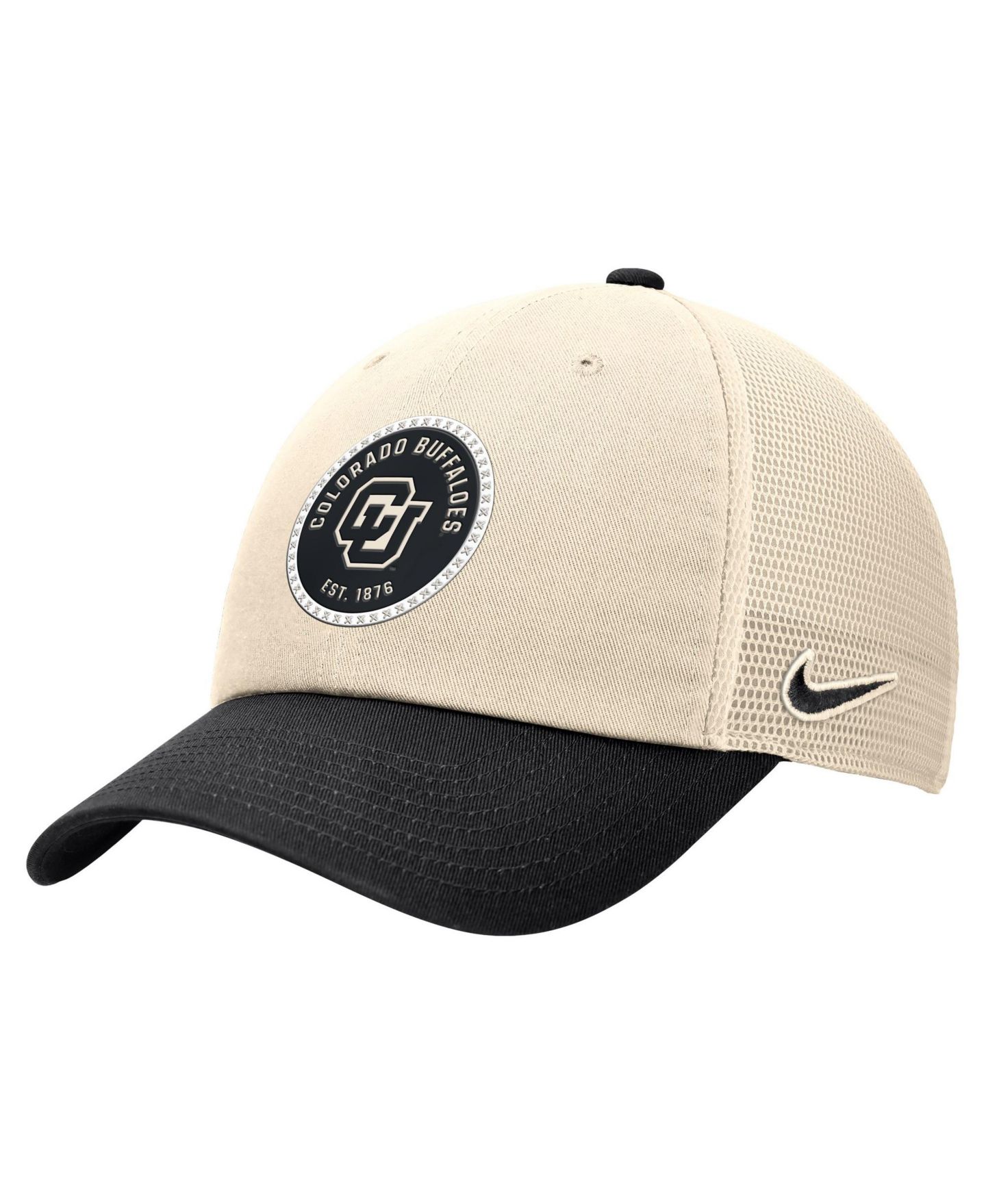 Мужская кепка Nike Natural Colorado Buffaloes Club Trucker Adjustable Hat — фото 2