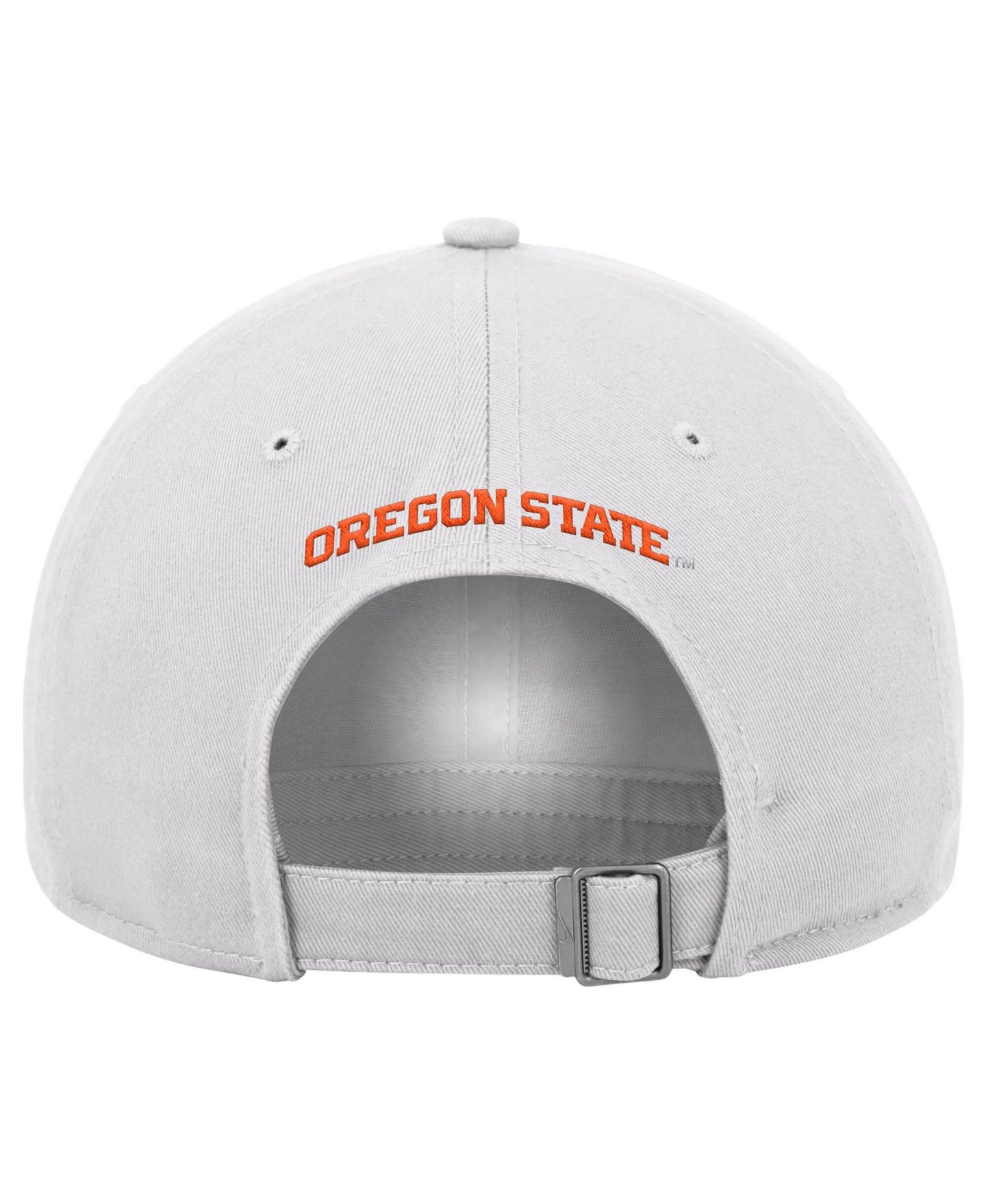 Мужская кепка Nike White Oregon State Beavers 2026 On-Field Club Adjustable Hat — фото 2