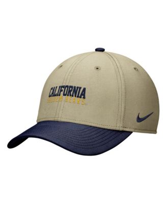Men's Beige/Navy Cal Bears Dri-FIT SwooshFlex Hat