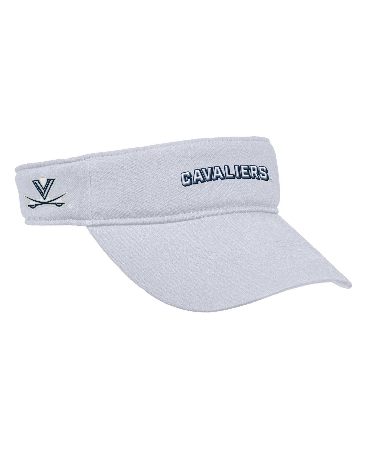 Мужские козырьки Nike White Virginia Cavaliers 2025 On-Field Ace Performance Adjustable — фото 2