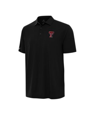 Men's Black Texas Tech Red Raiders Era Polo Shirt