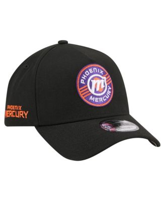 Men's and Women's Black Phoenix Mercury Core Logo A-Frame 9FORTY Adjustable Hat