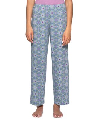 Women's Got Me In Stitches Cotton-Blend Relaxed-Fit Pajama Pants