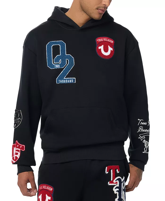 Men's Logo Patch Hoodie - thumbnail 2