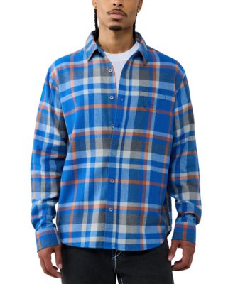Men's Flannel Plaid Shirt