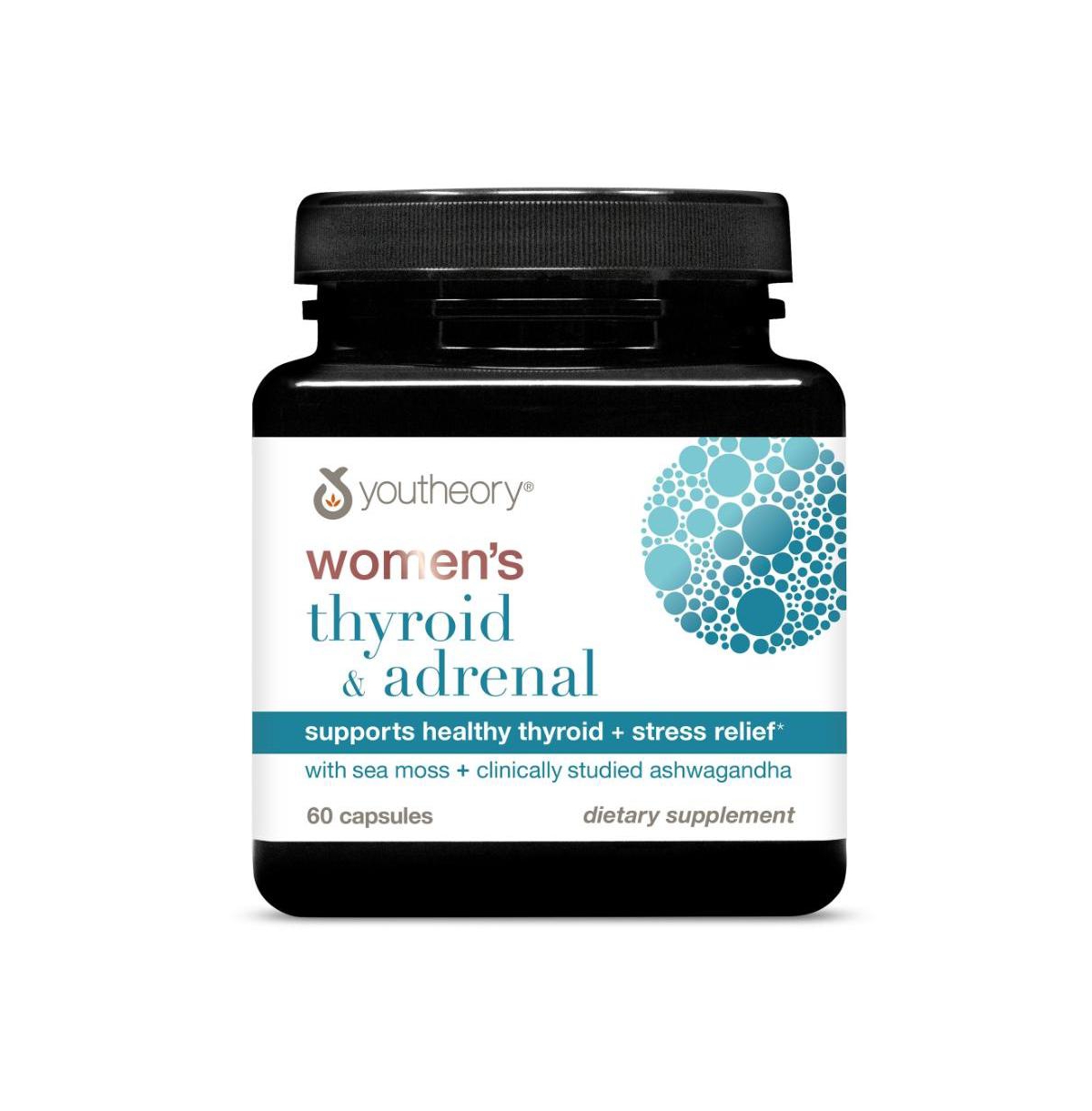 Youtheory Women's Thyroid Plus Adrenal Capsule 60 capsules