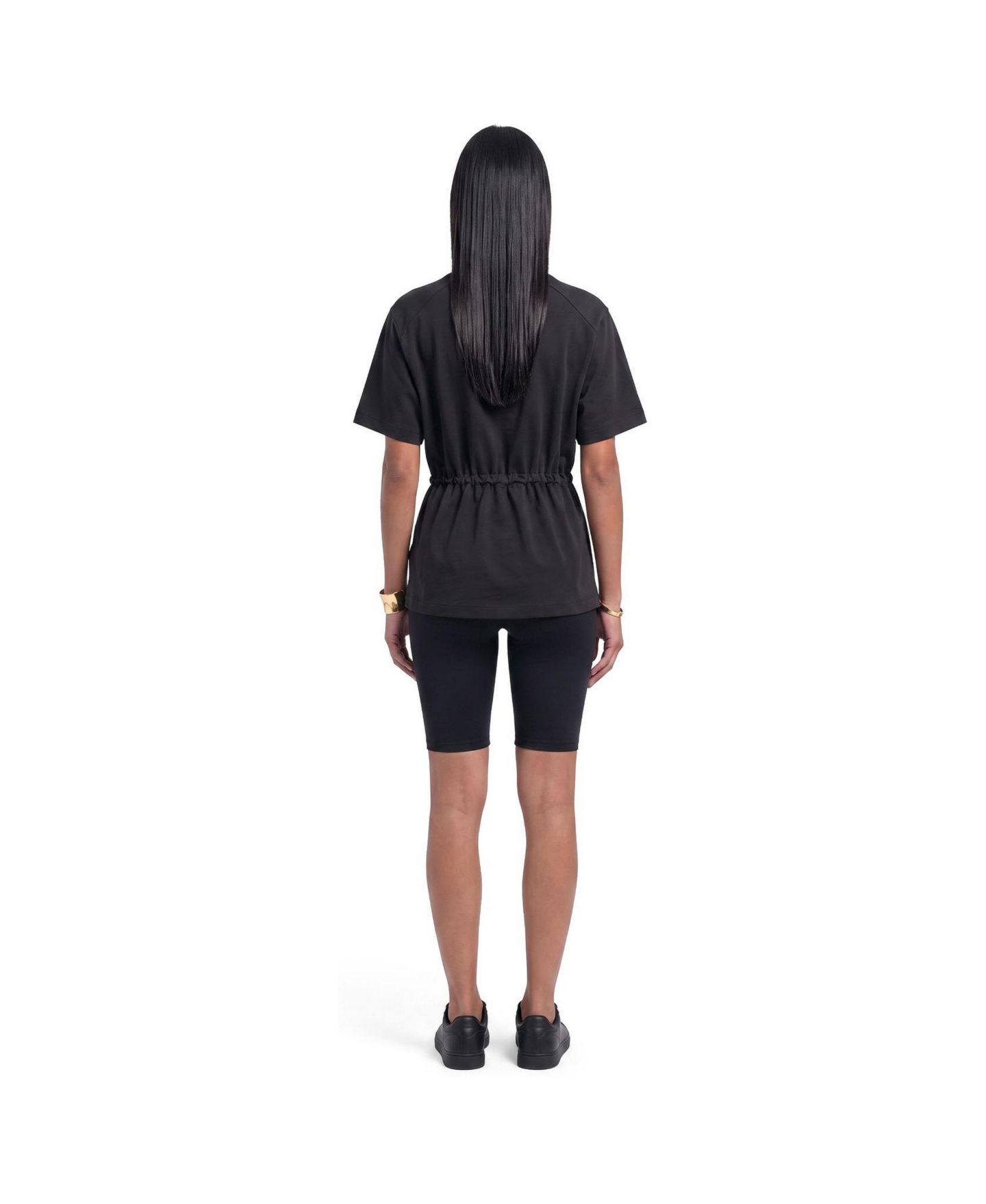 Женский топ Alpenhaus Livet Adjustable Tunique Short-Sleeve, цвет: Чёрный — фото 2