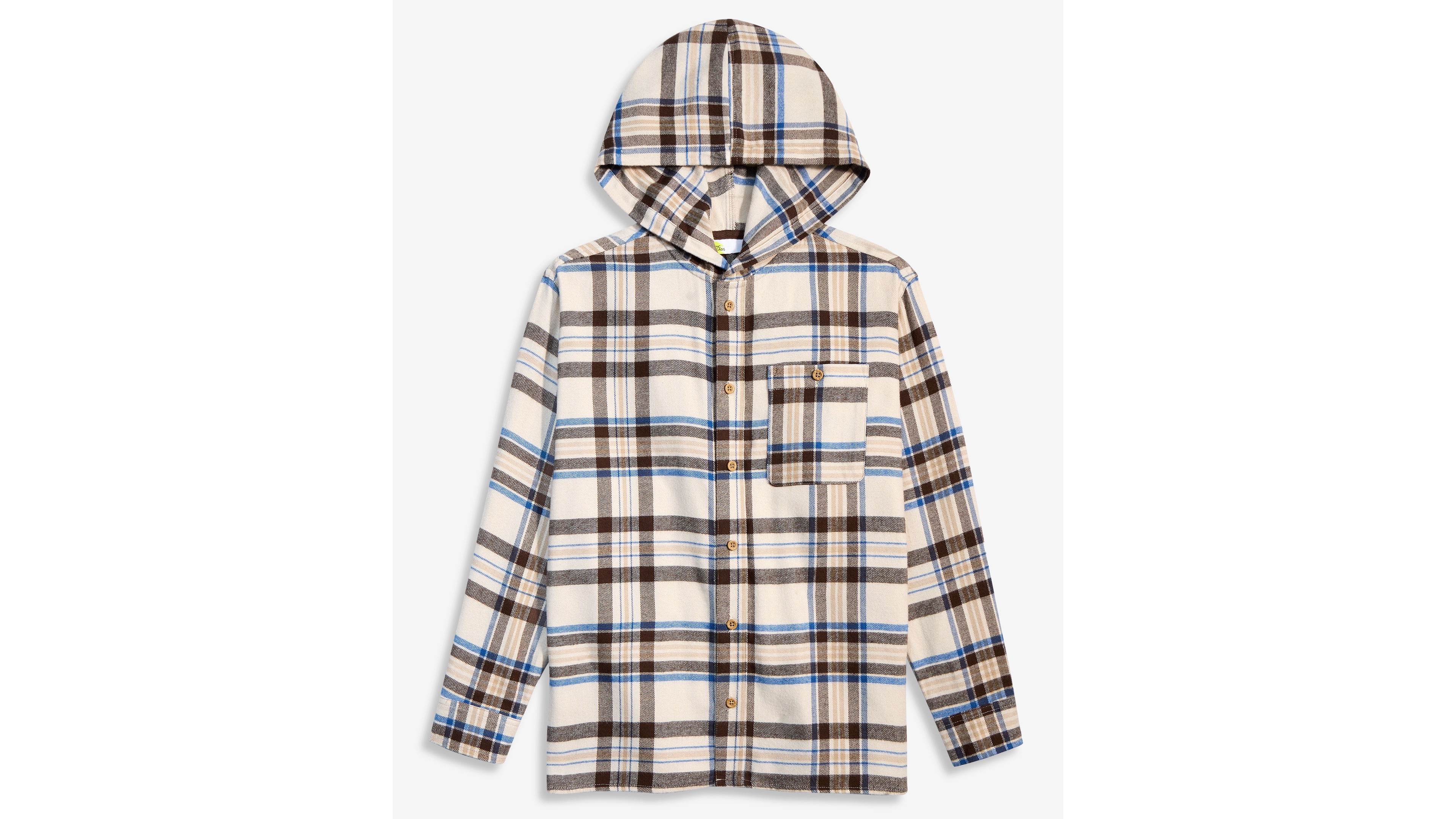 Epic Threads Toddler Boys' 12M-5T Plaid Hooded Flannel Shirt, Macy's Exclusive