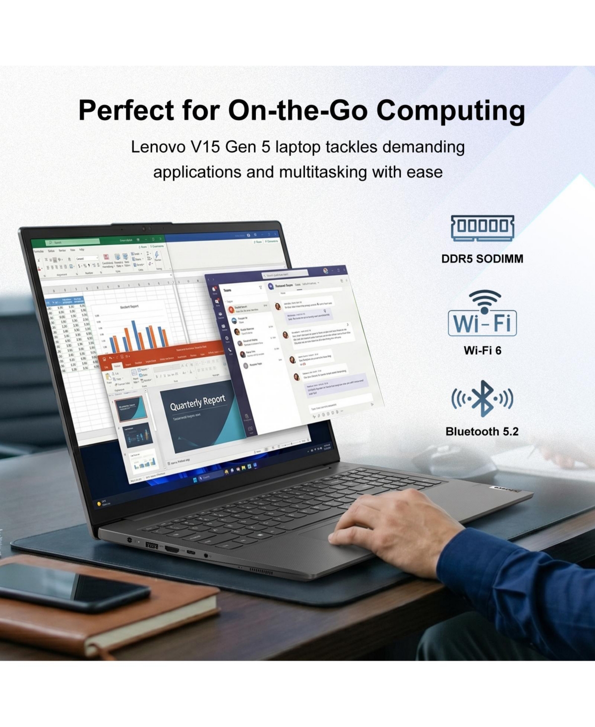 Lenovo IdeaPad Slim 3i 15.6" Full Hd Windows 11 Pro Laptop
