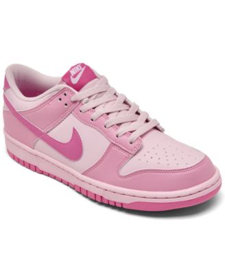 Big Girls Dunk Low Sneakers from Finish Line