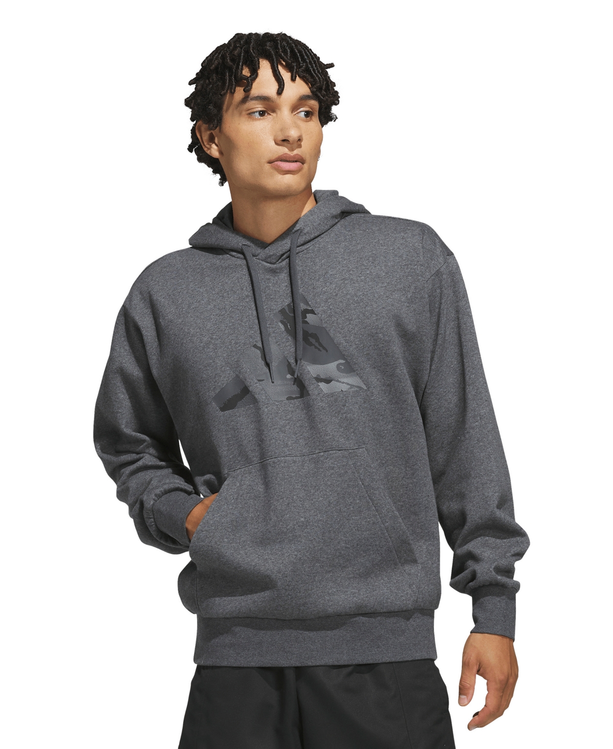 adidas Men's Logo Fleece Hoodie