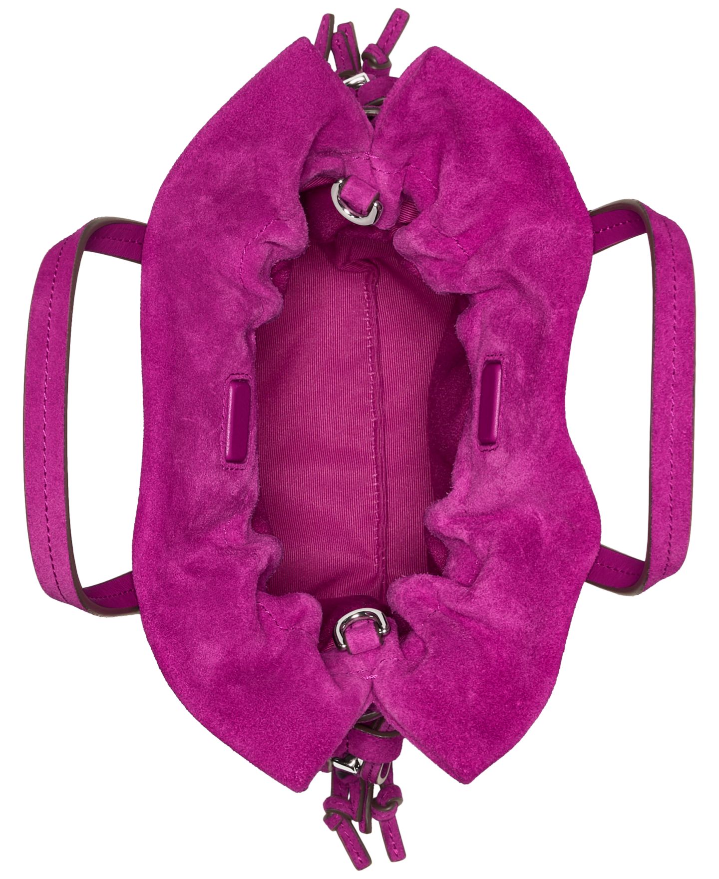 Женская сумка kate spade new york Rio Suede Mini, цвет: Свекольный — фото 6
