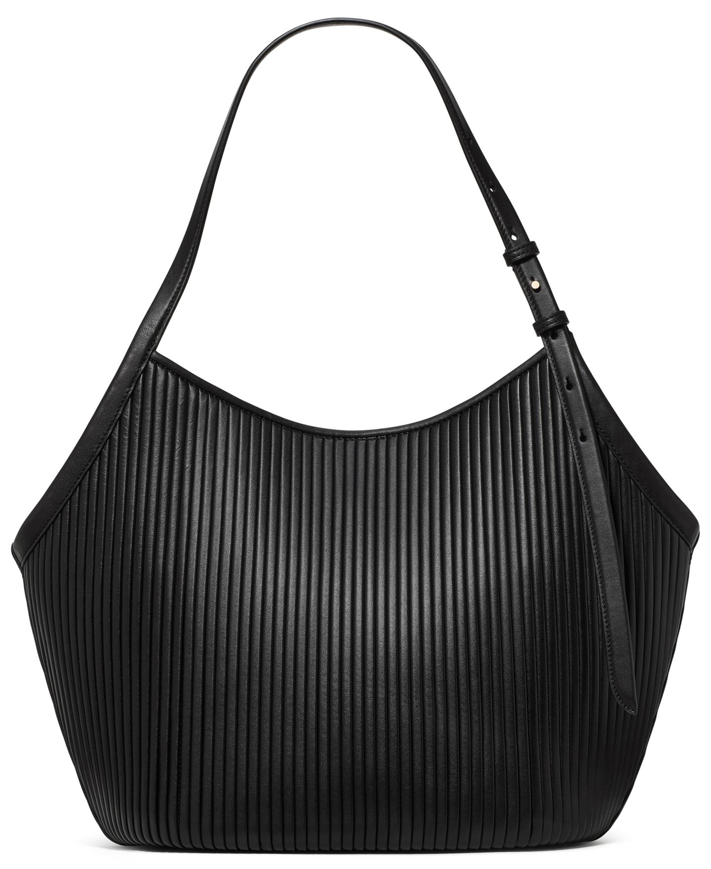 Женская сумка kate spade new york Deco Pleated Tulip Extra-Large, цвет: Чёрный — фото 3