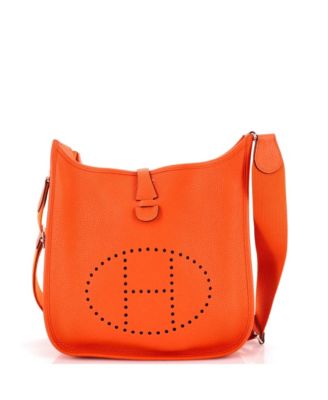 Pre-Owned Hermes PM Evelyne Bag Gen III Clemence