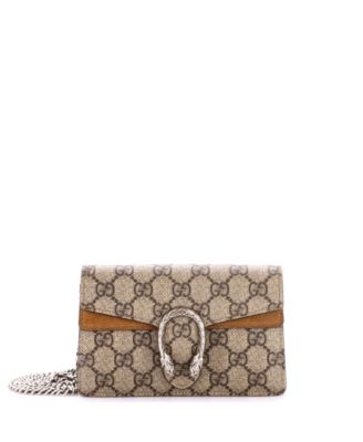 Super Mini Dionysus Bag GG Coated Canvas