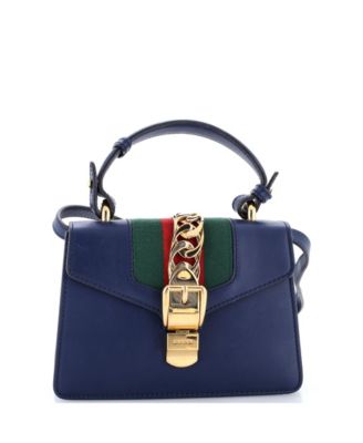 Mini Sylvie Top Handle Bag Leather