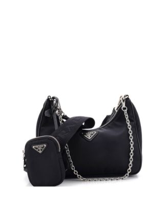 Small Re-Edition 2005 Shoulder Bag Tessuto