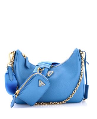 Small Re-Edition 2005 Shoulder Bag Saffiano Leather