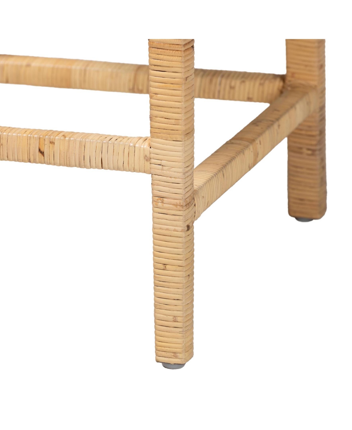 bali & pari Sofia 38.2" Wood Modern and Contemporary Counter Stool
