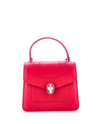 Small Serpenti Forever Top Handle Bag Leather