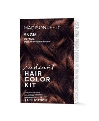 8-Piece Catania Dark Mahogany Brown Radiant Hair Color Kit
