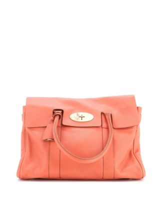 Medium New Bayswater Satchel Leather