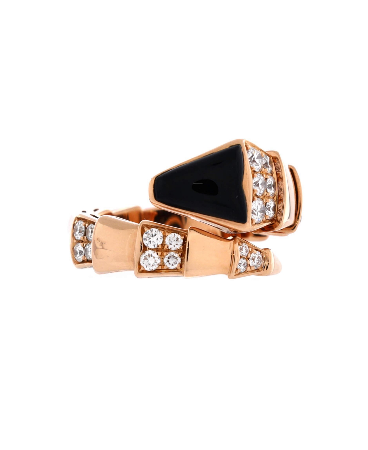 Pre-Owned Bvlgari Serpenti Viper One-Coil Ring