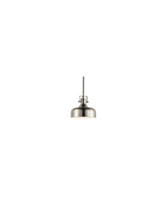 Intex 7" Wide Brushed Nickel LED Mini Pendant