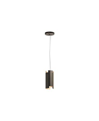 Moderne 5 1/2" Wide Olde Bronze LED Mini Pendant