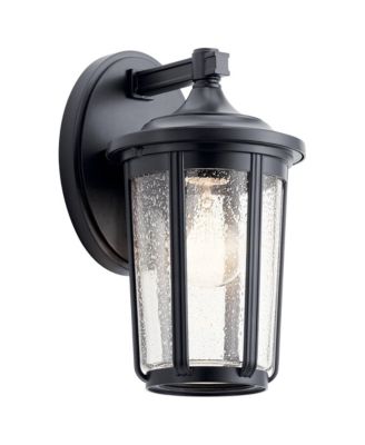 Fairfield 11" High Black Outdoor Wall Light