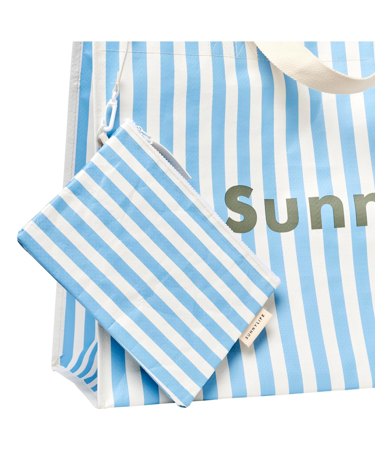 SUNNYLiFE Carryall Beach Bag: La Mer Med Stripe