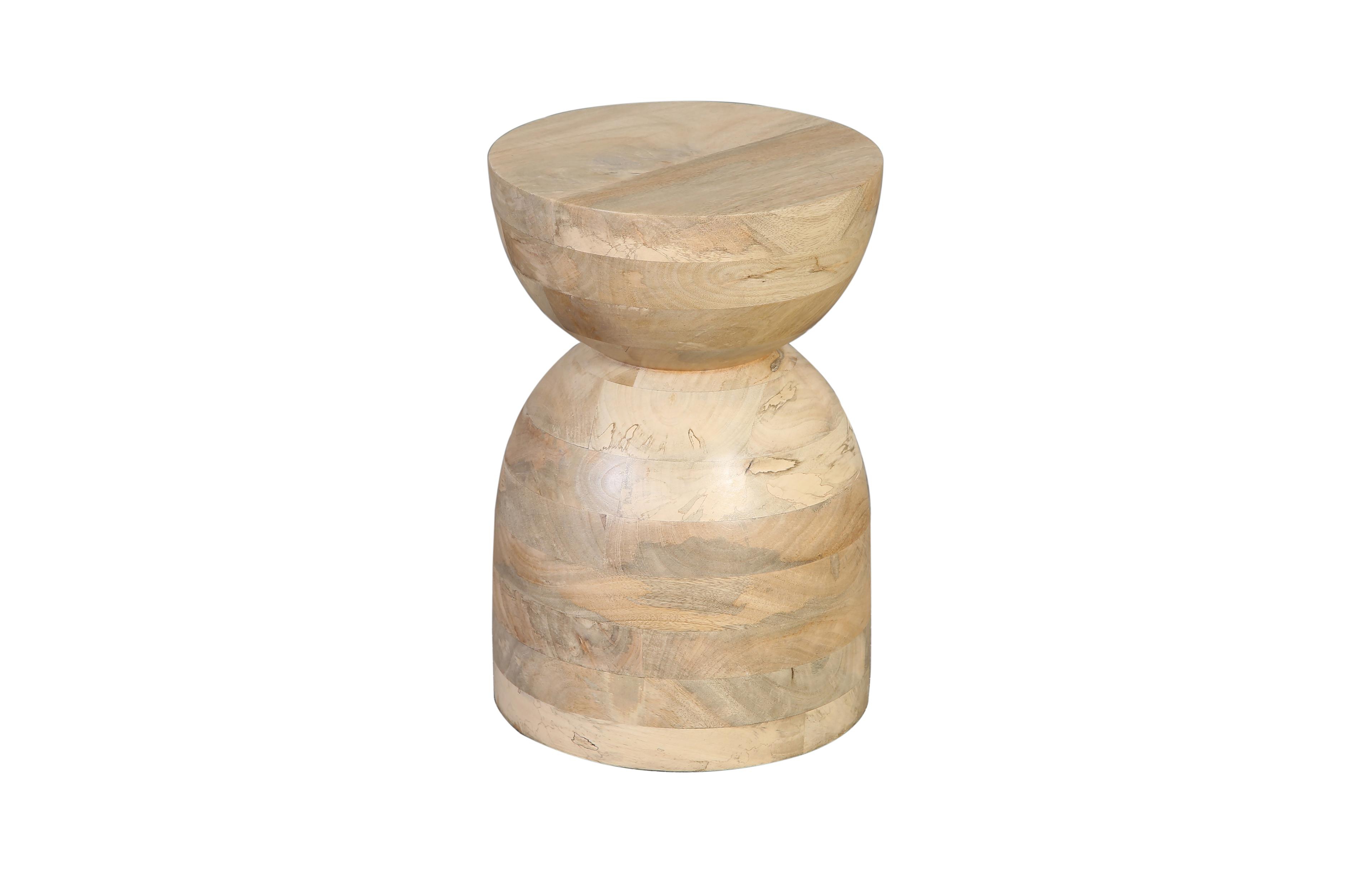 Dovetail Furniture Levanto Mango Wood Side Table