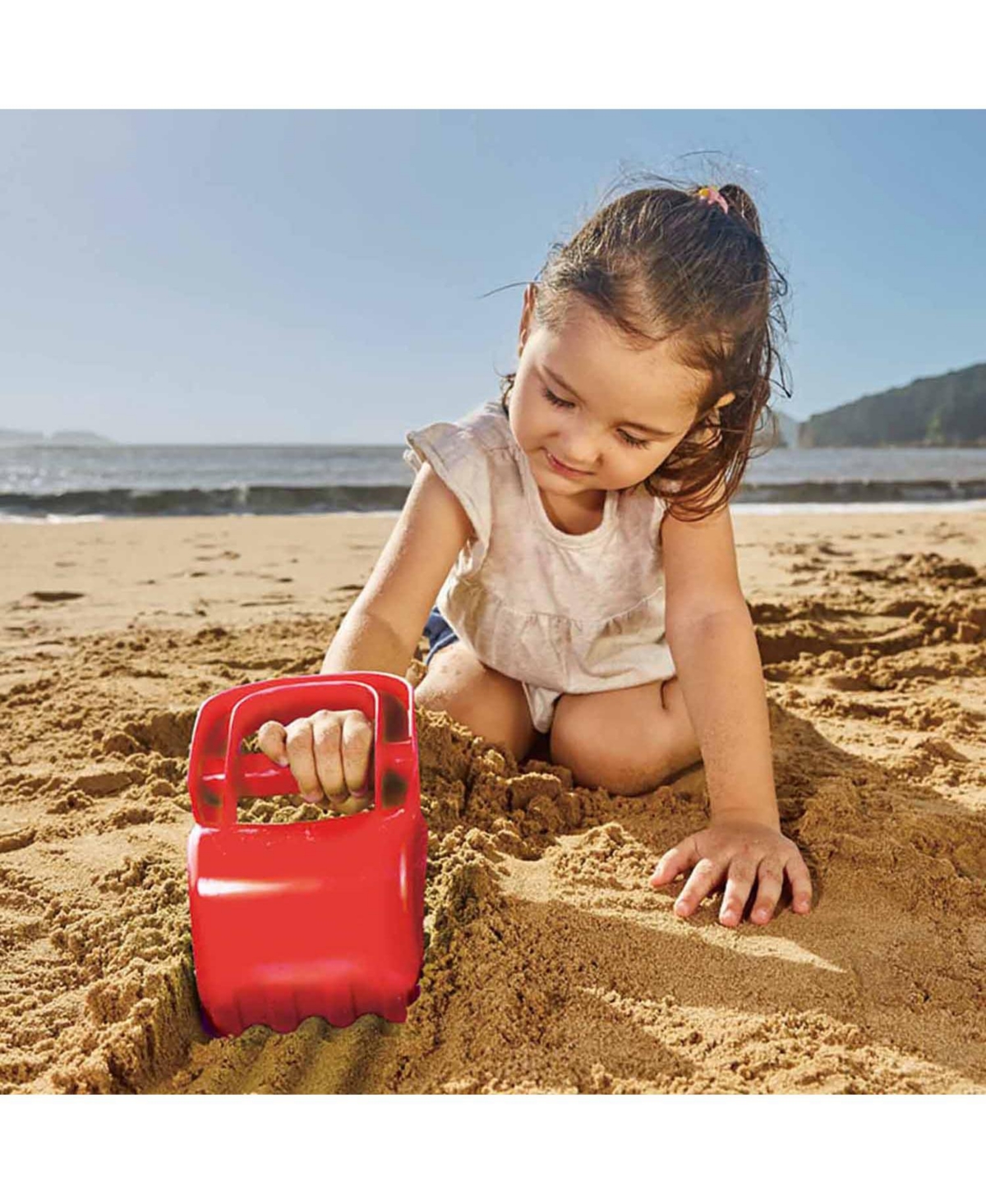 Hape Hand Digger Water and Sand Toy, Ages 18 Months+