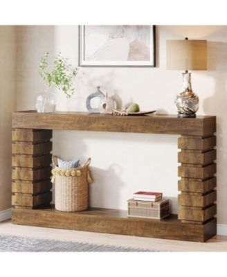 70.8" Console Table with Storage