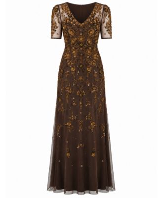 Adrianna Papell Women's Brown Dresses