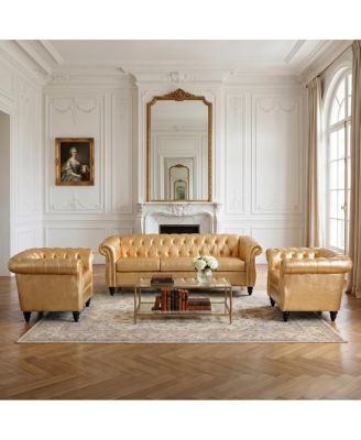 3 Pieces Configurable Living Room Set