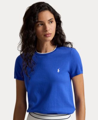 Women's US Open Crew-Neck Short-Sleeve Sweater