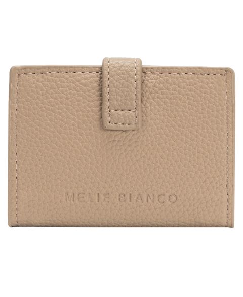 Женский кошелёк Melie Bianco Pria Leather Bifold Wallet, цвет: Серо-коричневый