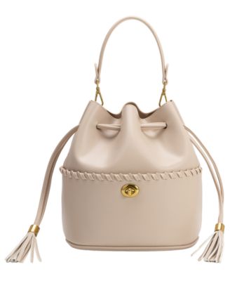Janae Small Top Handle Bucket Handbag