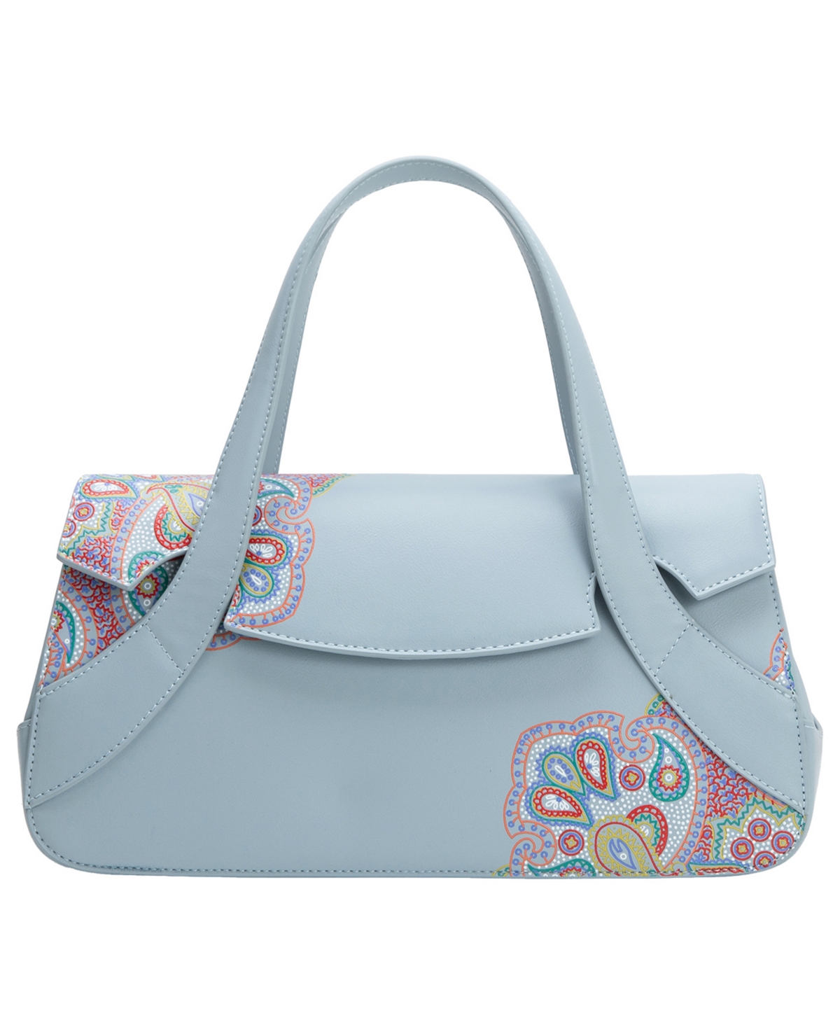 Melie Bianco Beatriz Medium Shoulder Handbag - Blue